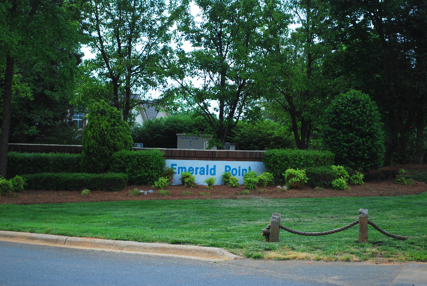 2009 - front entrance of Emerald Point